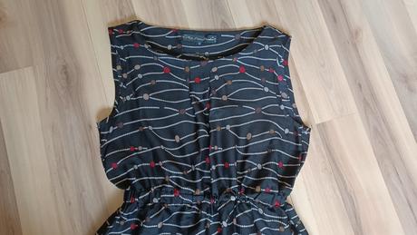 Vzorované ľahké šaty, s