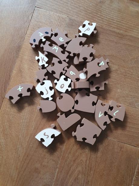 Mix drevených edukačných hračiek, 