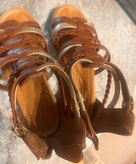 Letná "gladiátorky" sandále, 35