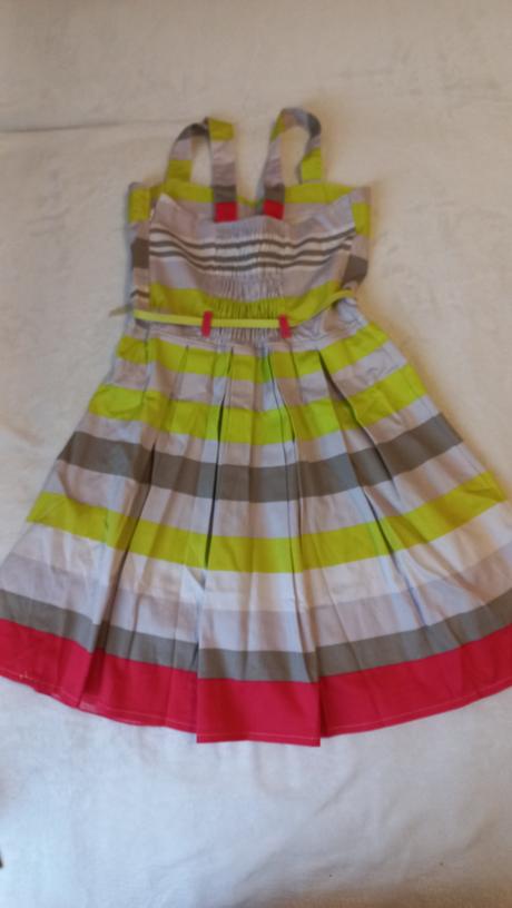 Dievčenské letné šaty s bolerkom veľ. 134, 134