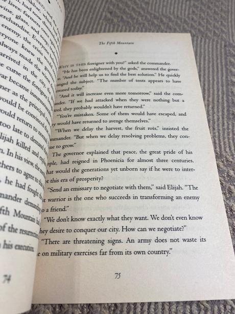 The fifth mountain paulo coelho,