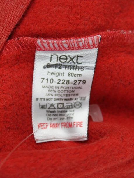 Mikina sesame street next, veľ. 6-12 mes. a, next,80