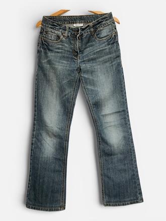 Dámske tmavomodré vintage rifle, yessica,36