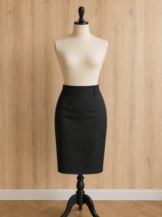 Puzdrová čierna sukňa, 34