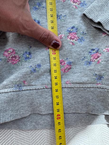 Benetton kvietkova mikína 110-116, benetton,116