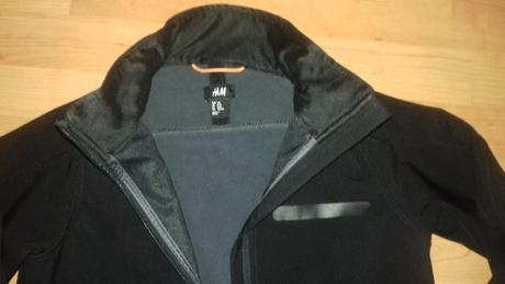 Softshell ľahká bunda h&m č.134 na 8/9r., h&m,134