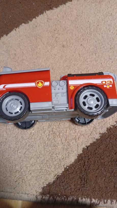Hračkárske hasičské auto paw patrol, 