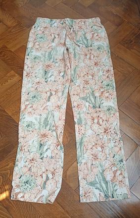 Dámske ľanovo-bavlnené letné nohavice esmara, esmara,s