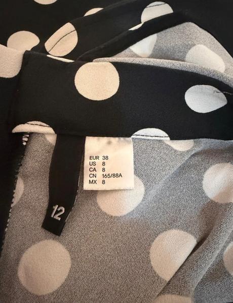 Elegantné bodkované šaty topshop, topshop,38