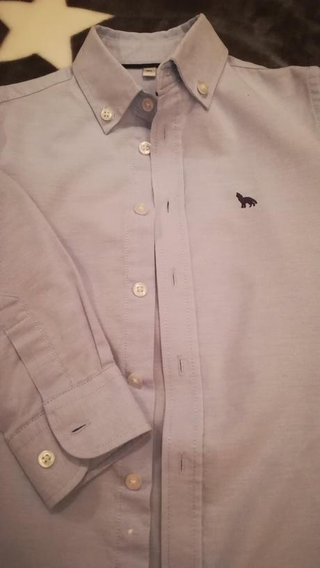 Modrá košela, c&a,104