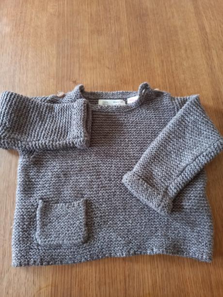 Pletený svetrík zara, zara,68