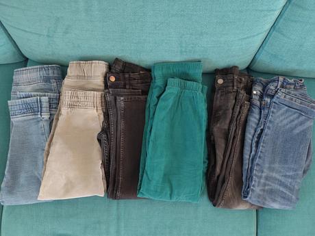 Balík chlapčenského oblečenia v. 128-134, 122–134