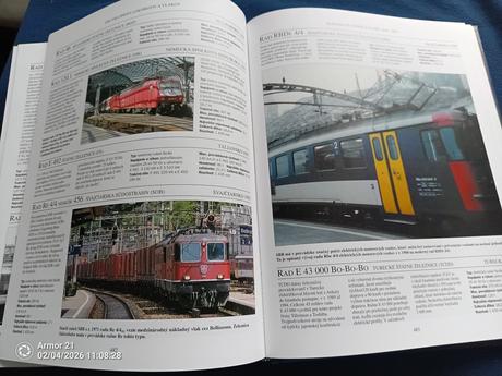 Encyklopédia lokomotív a vlakov. david ross, 