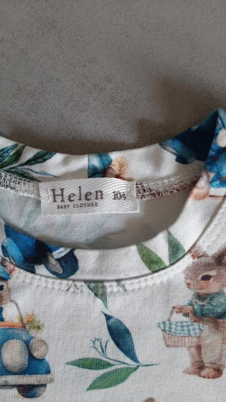 Tričko so zajačikmi helen, 98