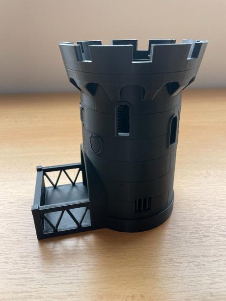 Veža na kocky alebo na guličky, 