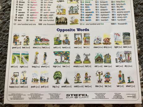 Nápovedné obrázky náuka o slove a angličtina, 