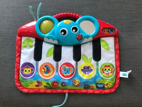 Hrací klavír do auta na sedačku alebo do postieľky, 