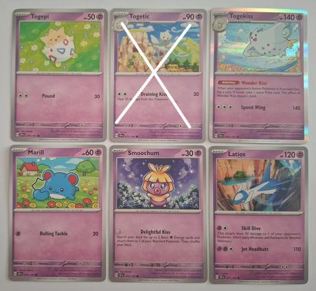 Pokémon karty "surging spark's" (3),