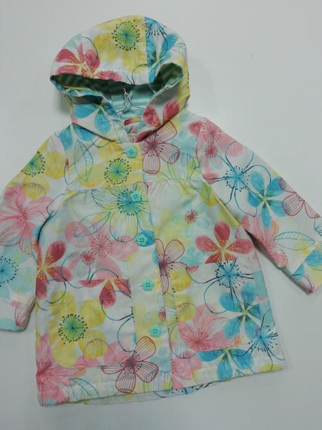 Kvetinová prechodná bunda / kabátik, george,86