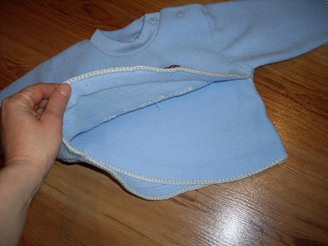 Teplá mikina, baby club,68