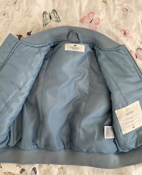 Bomber prechodna zateplena bunda, h&m,104