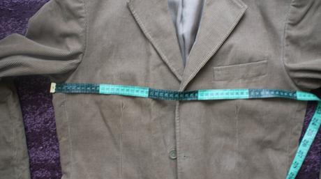 Menčestrové sako, h&m,48