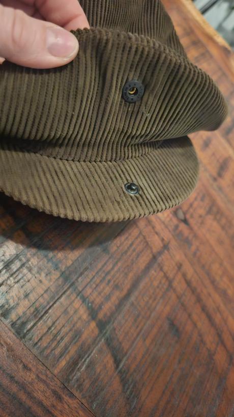 Hnedá menchesterová bekovka čiapka l, 60