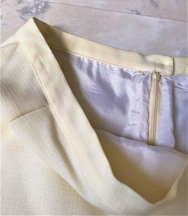 Kvalitná maslová sukňa, xxl