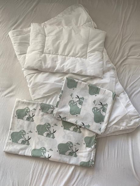 Detský vankúš, perinka aj s obliečkami, šírka (cm): 100,dĺžka (cm): 120