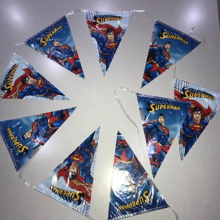 Vlajky na oslavu superman, 
