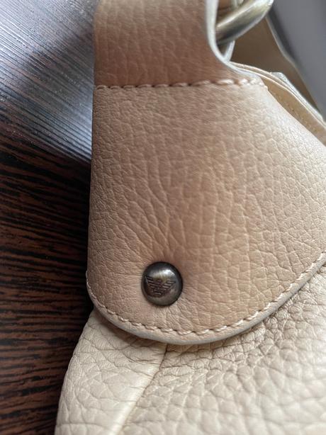 Emporio armani vintage kožená kabelka,