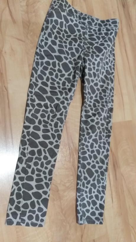 Leopardie leginky, h&m,128
