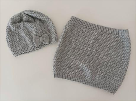 Čiapka + nákrčník, h&m,92