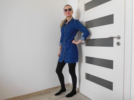 Only šaty riflové -s, pružné,, only,s