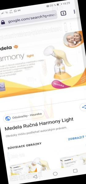 Odsávačka Medela light