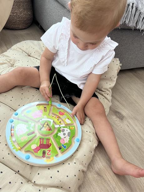 Haba guľôčkový labyrint ako nový, 