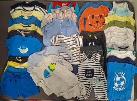 Balík oblečenia pre chlapca, 68–80