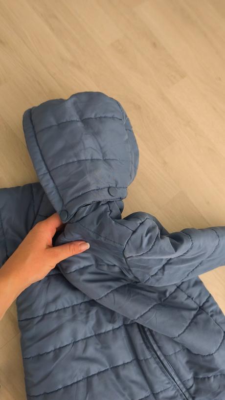 Modrý zimný overal/zimná kombinéza, tcm,86