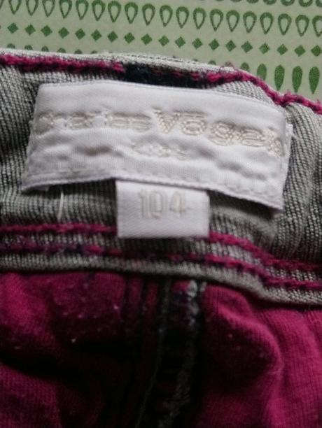 Dievčenské sivé rifle s podšitím, charles vogele, charles vögele,104