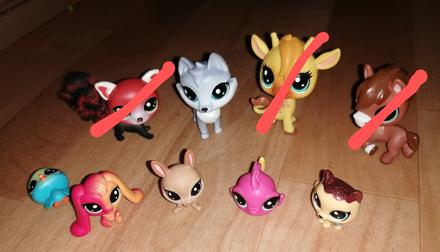 Littlest pet shop zvieratka,