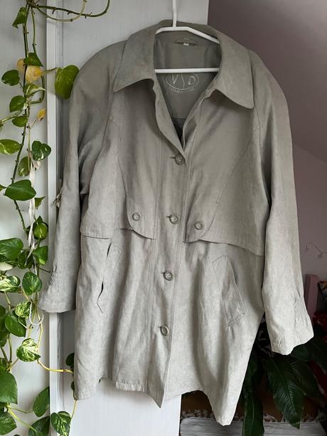 Jarný trenčkot/ jarný kabát dámsky, xxl