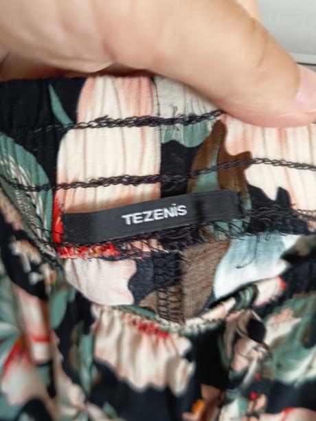 Letné široké nohavice tezenis, tezenis,l
