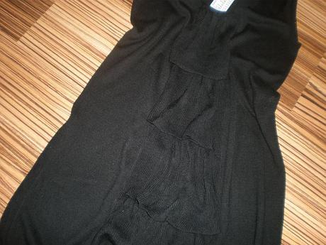 Čierne úpletové šaty vero moda v. m, vero moda,m