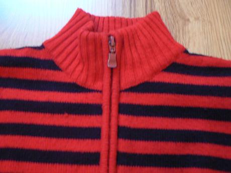 Svetrík na zips pre slečnu, 134