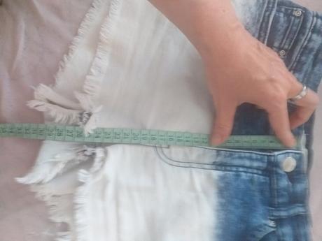 Ombre kraťasy, h&m,38