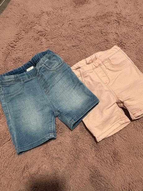 Riflove kraťasy, h&m,80