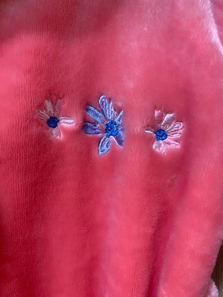 Mäkkučký župan s kvietkami 98/104, 98