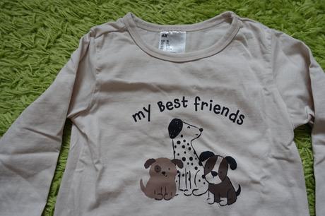 Pyžamo so psíkami, h&m,98