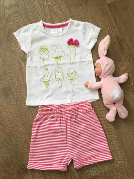 Tričko + kraťasy, ergee,74