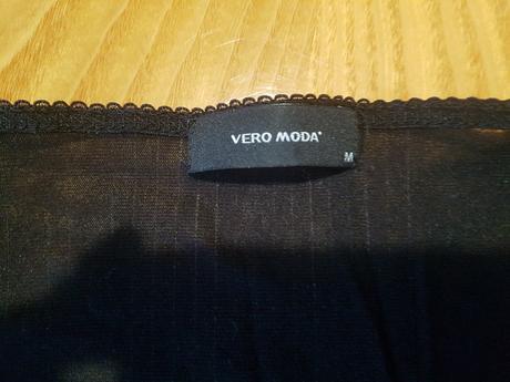 Priesvitny elasticky top / tricko, vero moda,s